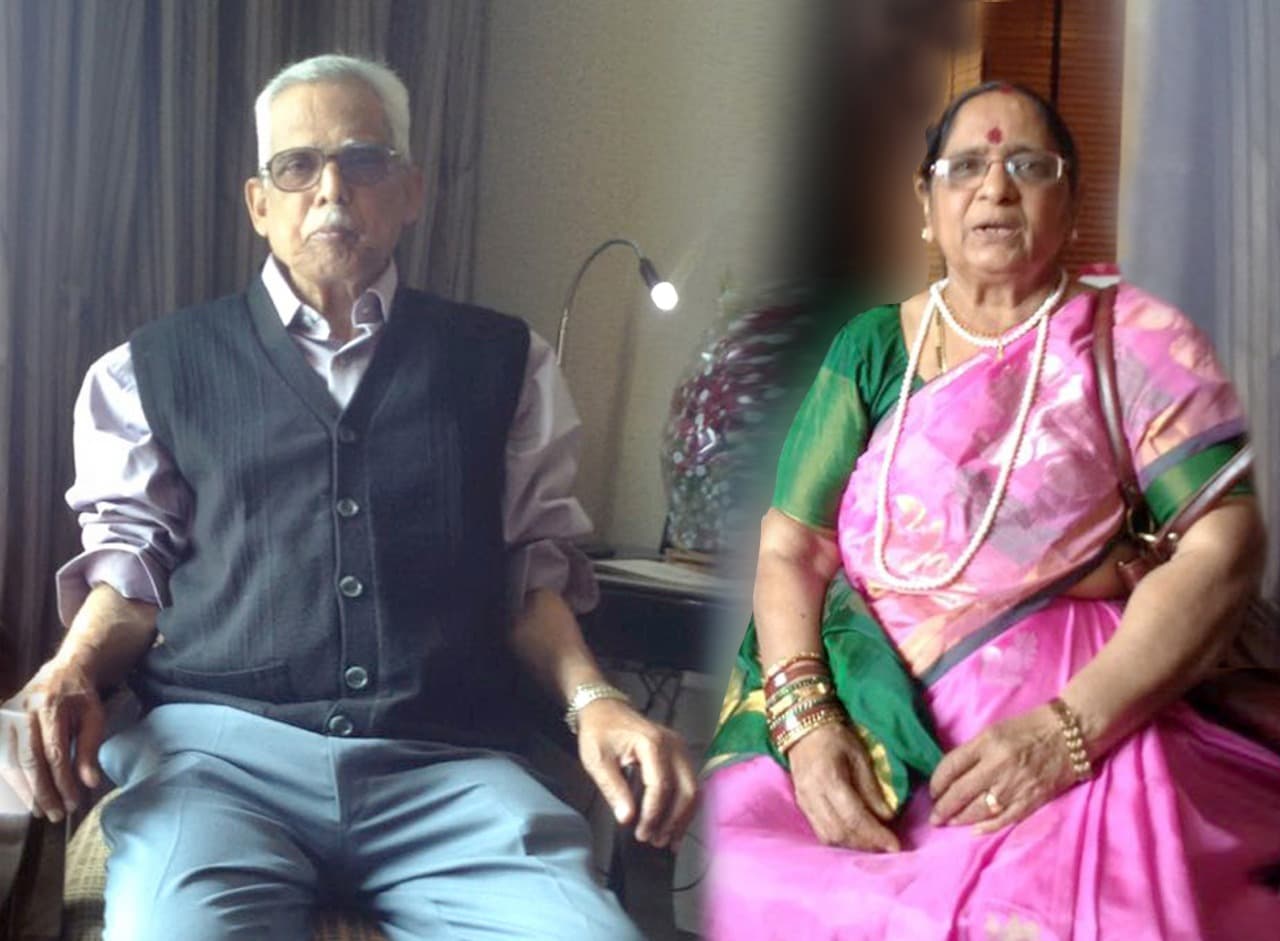 Late Sri Nageswara Rao Sattiraju with Smt. Subbalakshmi Sattiraju